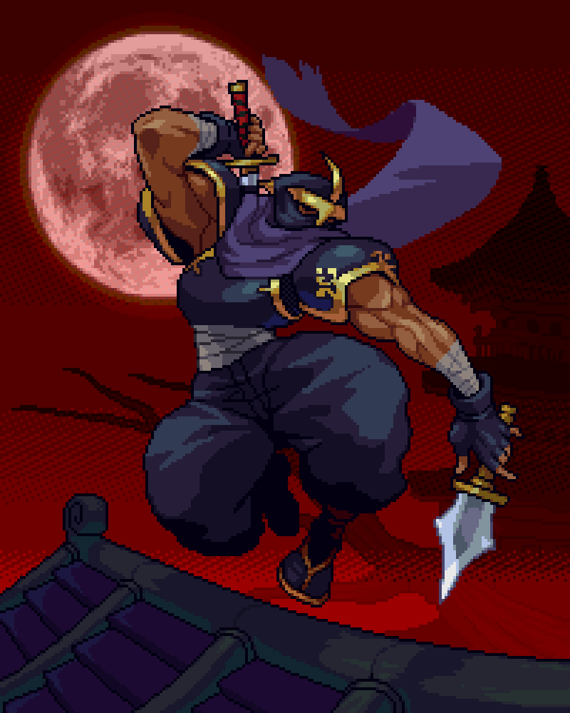 Hanzo pixel art